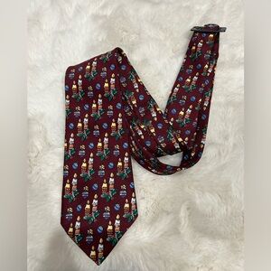 Vintage new guyot men’s holiday  tie
